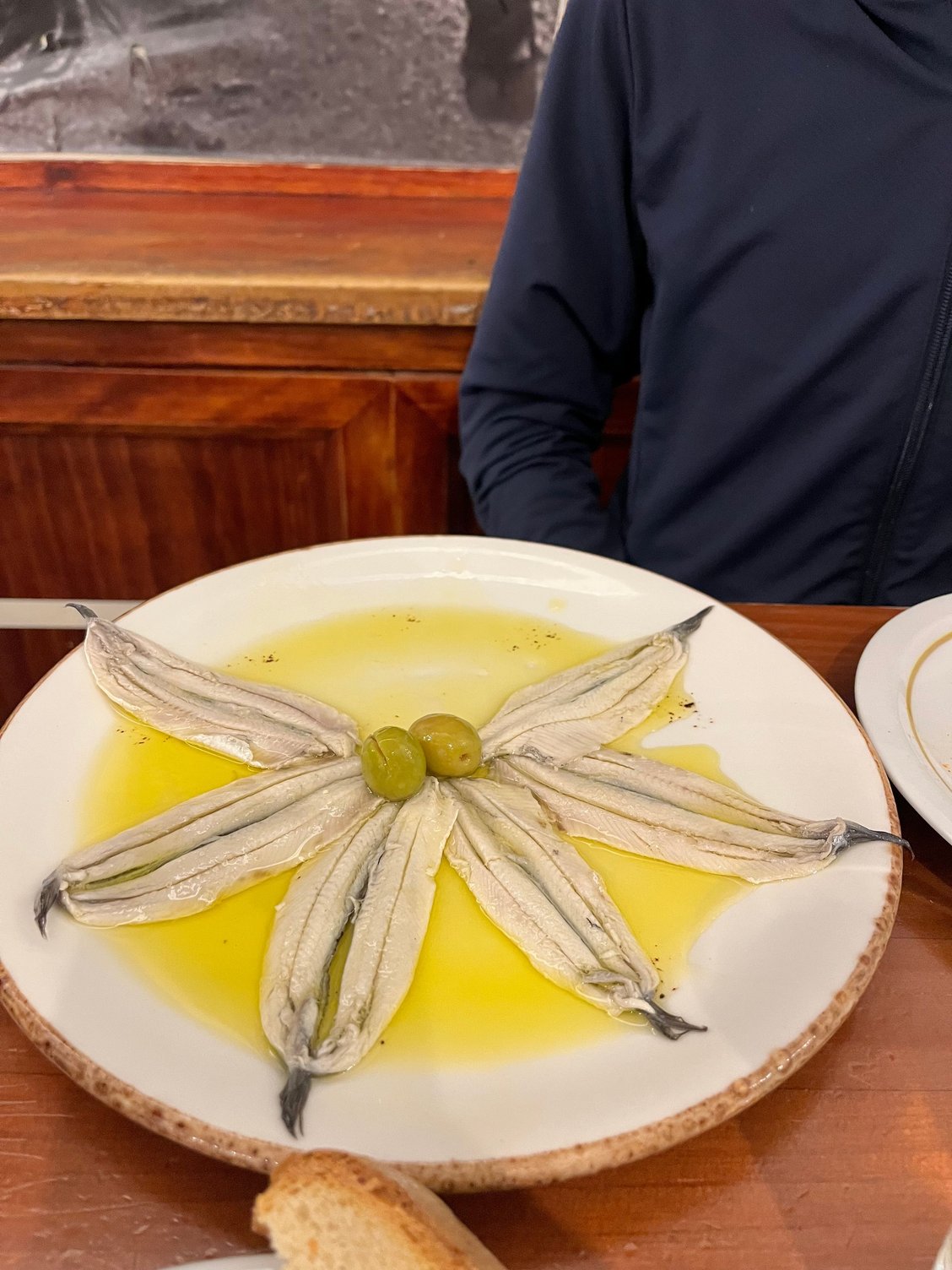 Boquerones en vinagre at Casa Lola