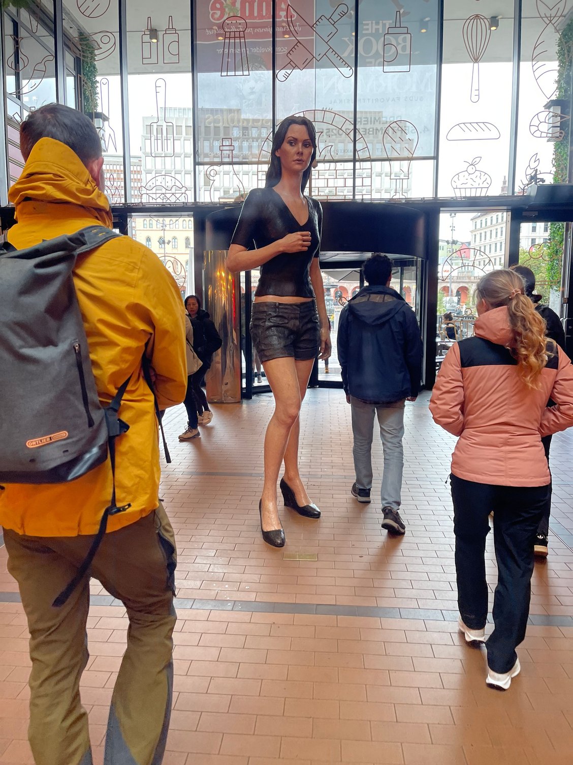 River walking tour group