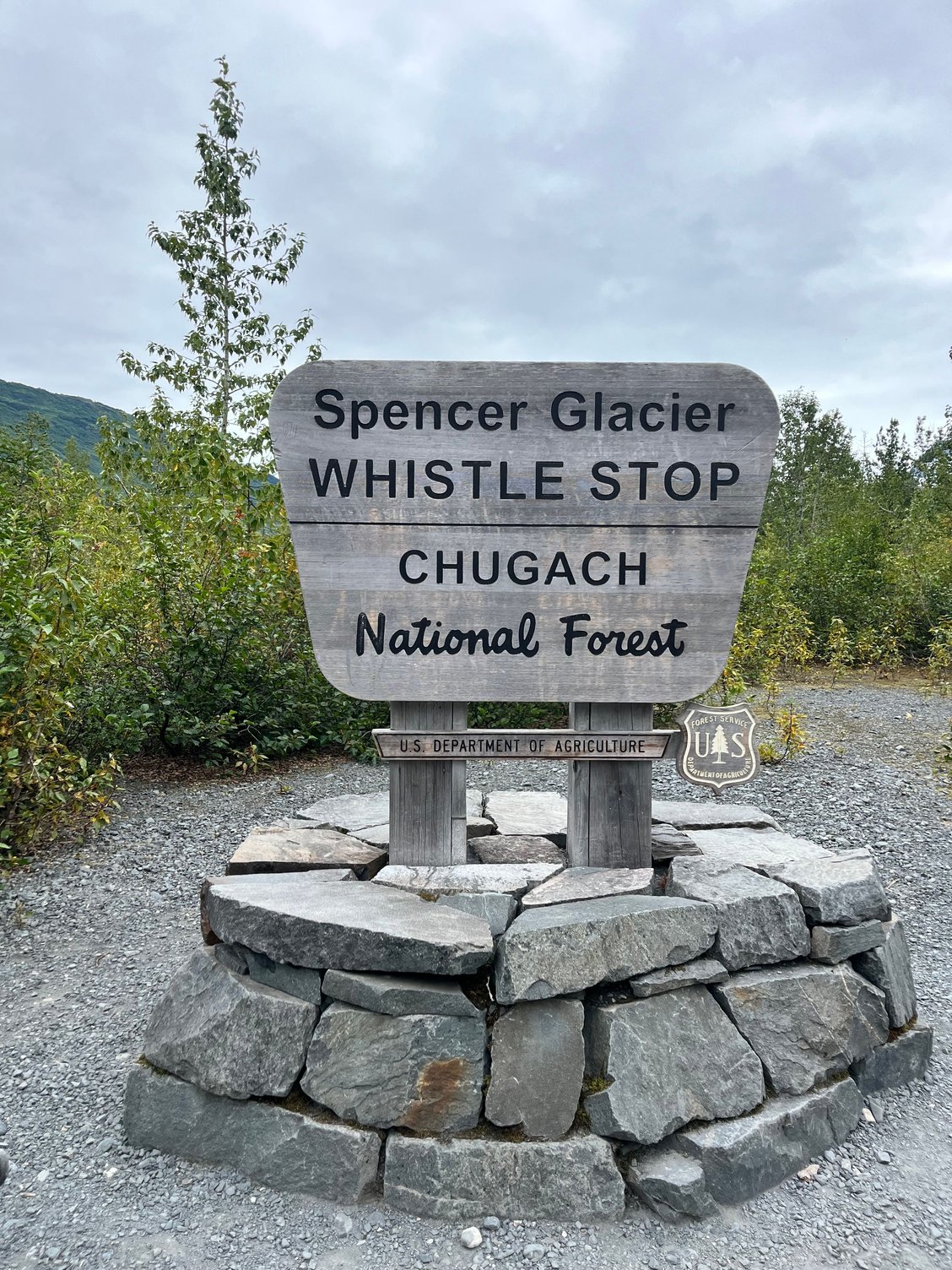 Spencer Glacier Whistle stop