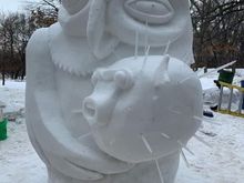 Ziggy made me post this!
Snow Sculpting Competition in my community.
The Winner: Hootie and the Blowfish!