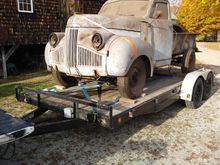 For those who aren't familiar with "before" photos of a project. Unfortunately, the original engine is too costly to re-build so DH is on the hunt for something affordable that will fit.