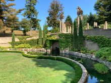 One of the gardens at Castle Hill