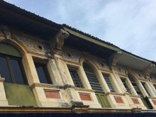 Old shops being restored