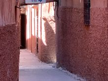 On the way to the Riad 