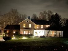 It’s hard to take a good photo at night. But I snapped this of our candles, etc. I need to learn how to take nighttime photos. 
