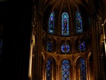 Interior Notre-Dame, Dijon 