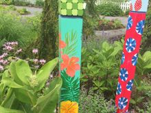 Some professional ones I saw in a Botanical Garden in Maine. 