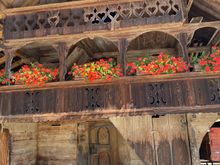 A storage house called a Stöckli. Also used for accommodation. 