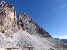 The Tre Cime trail