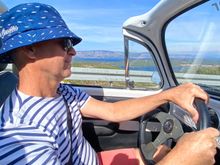 Cruising’ in our bug 