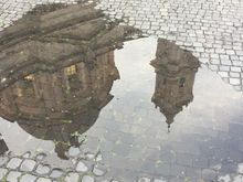 A reflection in Rome.