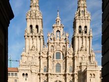 And by day. Magnificent. They just finished cleaning the exterior and now have scaffolding up in most of the interior getting it ready for the big next Holy Year celebration in 2021.
