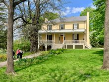 Across the bridge is the home of another famous Hudson River Valley artist, Thomas Cole. But alas, it had not yet opened for tours either. 