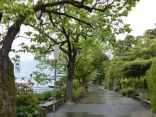 Lakeside promenade