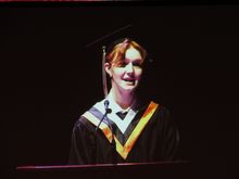 Allison gave the  Valedictory Address.