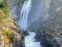 Just another waterfall on the side of the road
