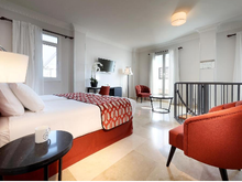 Looking towards the deck