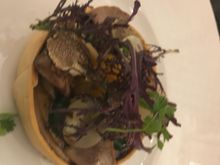 Mushroom tart
