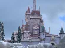 Beast’s castle from Beauty and the Beast. This is where we ate dinner 