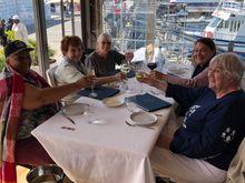 Beautiful view, excellent wine, food and service