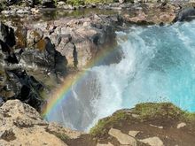 Rainbow falls. 