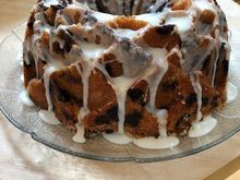 Lemon Blueberry Buttermilk Bundt Cake