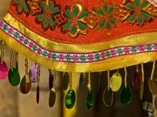 Traditional headpiece.