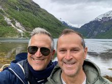 On the ferry to Geiranger