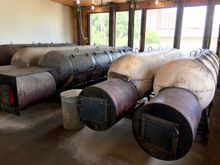 Franklin‘s handmade smokers.