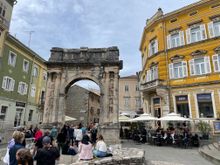 Gate of Hercules on the outskirts of the Old town.