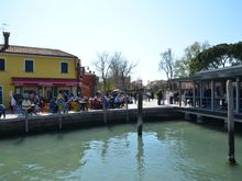 Arrival at Burano