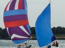 Mrs Z was delighted when we witnessed some regattas. Her late father was once the tough-as-nails Commodore at a Montreal yacht club.