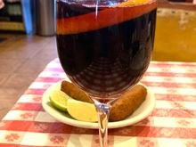 We had lots of sangria 