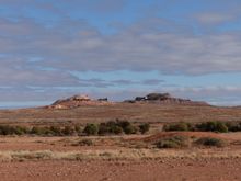 Living underground when there are few hills