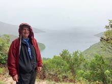 6 miles in the rain...but a great hike anyway 