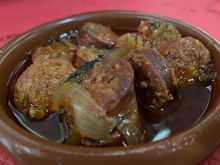 Riojanitos (chorizo au vin rouge) @ Iberico