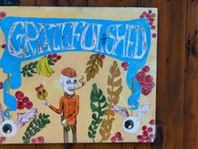 Loved this cheeky shed poster en route. Many boaters were serious gardeners, btw.