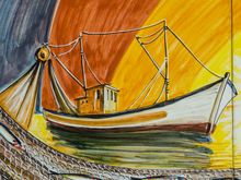 Cetara (chay-tar-uh) remains a real working fish port. If memory serves, its name means 'whale'. Bourdain was but one travel luminary who sang its praises.