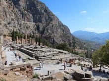 Temple of Apollo, on a clear day! Taken by my friend, @xyz123! 
Thank you for sharing your pix!