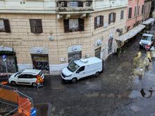 Bedroom window view.