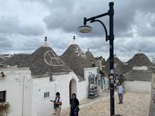 Trulli homes in Alberobello, Puglia, Italy. Originally temporary residences for shepherds and animals. Now a sight to behold. 