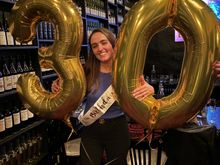 Someone is 30 this week. 