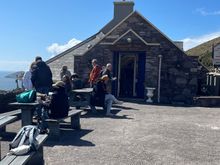 Outside viewing area of Scarriff Inn