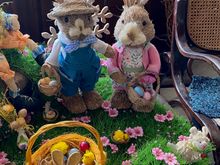 And back to Aeropoli, where we check out the Easter display in a bakery!!