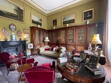 Castle Ward: his study, the book collection here is notable
