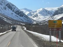 More snow capped mountains