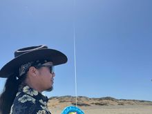 Nope, it’s a kite on a 1000’ string!