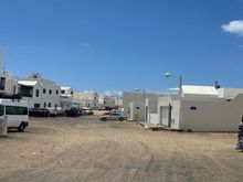 The town of Famara, a surfing Mecca with sandy streets and good fish restaurants.   A coveted second-home address.   