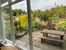 View from the breakfast room