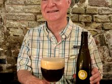 The beer is also made by the same monks and is exceedingly rare. But they had a bottle of it so I decided to try it out for €15. Excellent!
